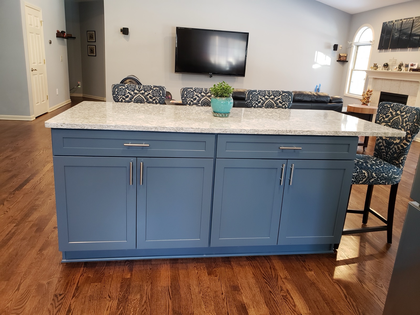Blue Painted Island
