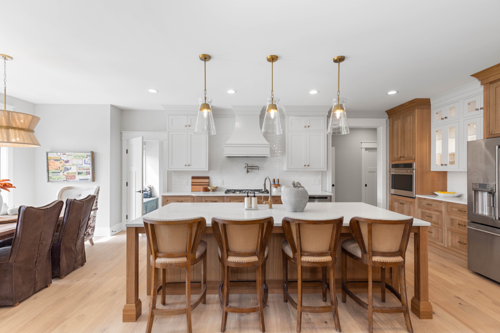The Stone Hammer Kitchen — Open kitchen and gathering island