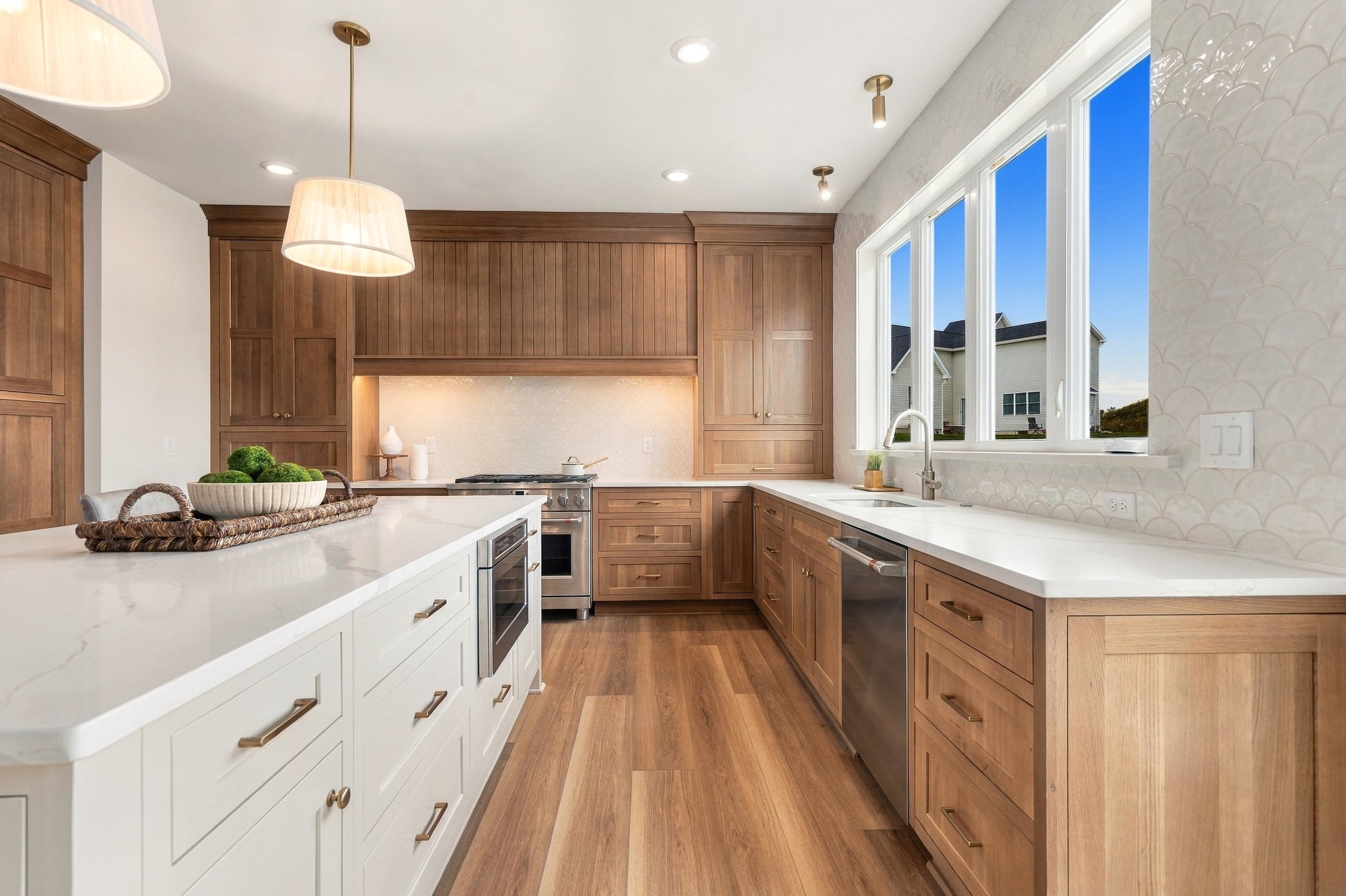 Cordelle Custom Homes 2026 Parade of Homes — Custom wood cabinetry throughout